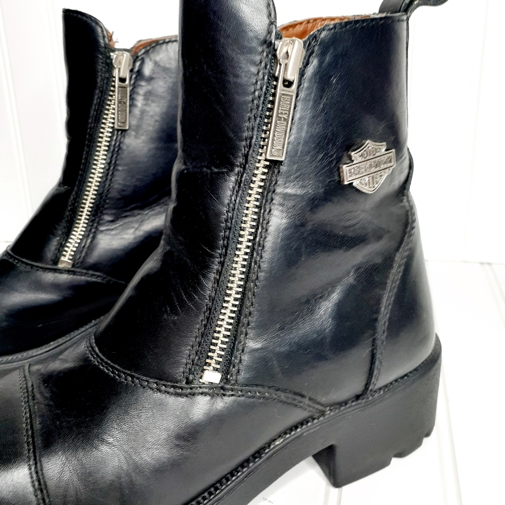 Harley Davidson Amherst Motorcycle Boots - Picture 7 of 17